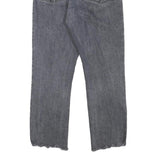 LEVI'S 501 Womens Jeans Grey Regular Straight Denim Raw W28 L25 Button Closure