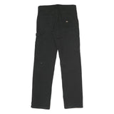 DICKIES Womens Black Regular Fit Straight Leg Trousers W32 L32 Workwear