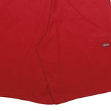 DICKIES Mens Shorts Red Casual L W34 Durable Polyester Blend Comfortable