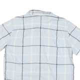CARHARTT Mens Blue & Cream Check Shirt L Rugged Flex Button Down Casual