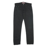 LEVI'S 511 Mens Slim Black Denim Medium W32 L32 Classic Slim Fit Jeans Zip