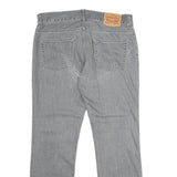 LEVI'S 511 Slim Mens Jeans Grey Slim Straight Denim Medium W34 L30 Classic Fit