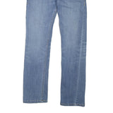 LEVI'S Womens Slim Blue Denim Jeans W26 L28 Zip Classic Fit Straight Plain
