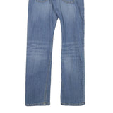 LEVI'S Womens Slim Blue Denim Jeans W26 L28 Zip Classic Fit Straight Plain