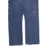 DICKIES Mens Regular Blue Denim Jeans W38 L30 Workwear Zip Closure Relaxed