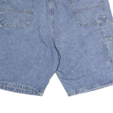 WRANGLER Mens Denim Blue Casual Cargo Shorts XL W40 Cotton Workwear