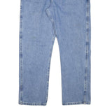 WRANGLER Mens Blue Regular Fit Straight Denim Jeans W37 L30 Classic Style
