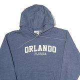 PACIFIC & CO Mens Blue Orlando Florida Pullover Hoodie S Cotton Casual