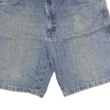 WRANGLER Mens Denim Blue Cotton Casual Shorts L W40 Carpenter Style