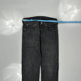 501 Levis Jeans - 30W 34L Grey Cotton