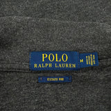 Polo By Ralph Lauren 1/4 Zip - Medium Gray Cotton