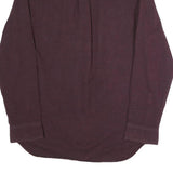 VANS Mens Maroon Shirt XL Cotton Blend Button Long Sleeve Casual Workwear