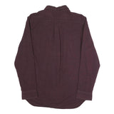 VANS Mens Maroon Shirt XL Cotton Blend Button Long Sleeve Casual Workwear