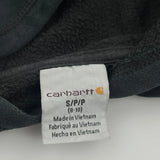 Age 8-10 Carhartt Hoodie - Small Black Cotton