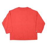 WINDSURFING Mens Red Cotton Blend Crew Neck M Sweatshirt Gstaad Saanenland Print