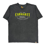 Carhartt T-Shirt - Large Gray Cotton