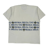Delta Tau Sigma Fruit Of The Loom Single Stitch T-Shirt - XL White Cotton