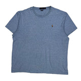 Polo By Ralph Lauren T-Shirt - XL Blue Cotton