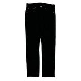 Levis 501 Jeans - 33W 32L Black Cotton