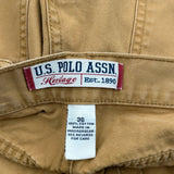 U.S. Polo Assn. Cargo Cargo Shorts - 35W 10L Brown Cotton
