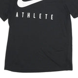 NIKE Mens Black Athlete Graphic T-Shirt M Short Sleeve Crew Neck Sportswear