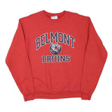 CHAMPION Mens Red Belmont Bruins Crew Neck M Cotton Blend Casual Sweatshirt