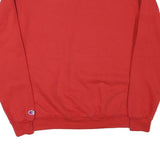 CHAMPION Mens Red Belmont Bruins Crew Neck M Cotton Blend Casual Sweatshirt