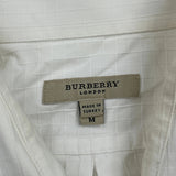 Burberry Shirt - Medium White Cotton