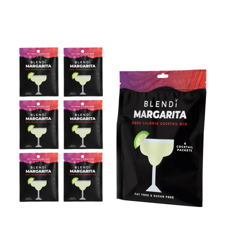 Skinny Mocktail Mixers – Guilt-Free Flavor, Zero Cal- 1 Pack (6 Count)