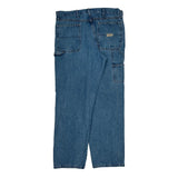 Wrangler Carpenter Jeans - 36W 34L Blue Cotton