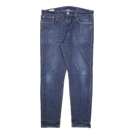 LEVI'S 512 BIG E Mens Jeans Blue Slim Skinny Denim Medium W36 L29 Zip Closure
