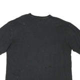 TOMMY HILFIGER Mens Black V-Neck T-Shirt XL Short Sleeve Cotton Blend Classic