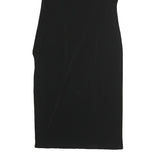 DKNY Womens Black Bodycon Polyester Sleeveless Midi Dress Size M Elegant