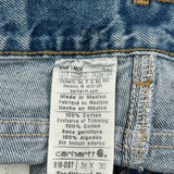 Carhartt Jeans - 36W 30L Blue Cotton