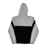 Champion Spellout Windbreaker - Medium Black Polyester