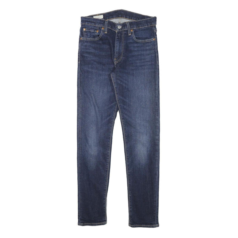 LEVI'S Mens Slim Blue Denim Jeans W28 L30 Cotton Blend Zip Classic Skinny Fit