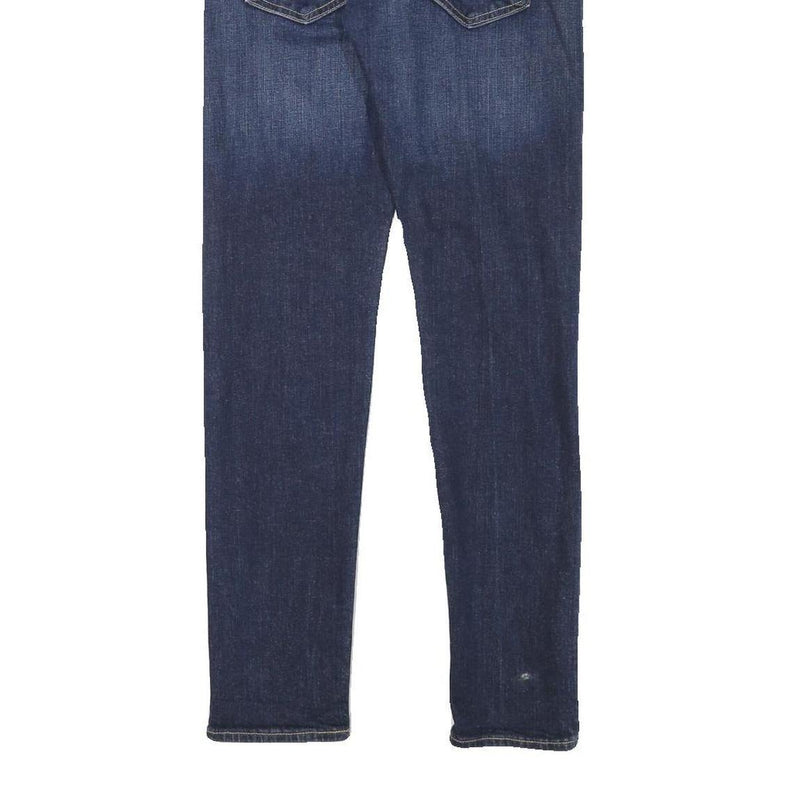 LEVI'S Mens Slim Blue Denim Jeans W28 L30 Cotton Blend Zip Classic Skinny Fit