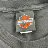 Motorcycles Harley Davidson Graphic T-Shirt - Large Black Cotton