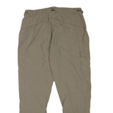 ICEPEAK Womens Polyester Blend Beige Regular Fit Trousers W32 L28 Outdoor Zip