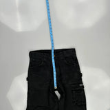 Dakota Grizzly Cargo Pants - 30W 31L Black Cotton