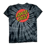 Santa Cruz Tie-Dye T-Shirt - Medium Gray Cotton