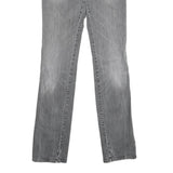 DIESEL Womens Jeans Grey Regular Straight Denim Medium W31 L34 Stylish Details