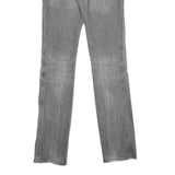 DIESEL Womens Jeans Grey Regular Straight Denim Medium W31 L34 Stylish Details