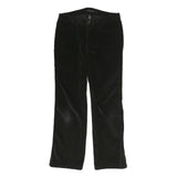 CALVIN KLEIN JEANS Mens Cotton Blend Black Regular Straight Trousers W30 L26