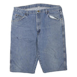 WRANGLER Mens Denim Blue Casual Shorts M W36 Classic Cotton Blend Relaxed Fit