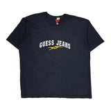 Number 56 Guess Graphic T-Shirt - 2XL Navy Cotton