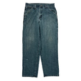 Unbranded Carpenter Jeans - 32W 30L Blue Cotton