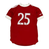 Fc United Adidas Football Football Shirt - Small White Polyester