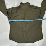 Woolrich Checked Shirt - 2XL Green Cotton