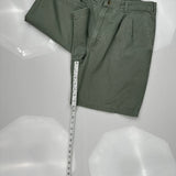 Polo By Ralph Lauren Chino Shorts - 30W 6L Green Cotton